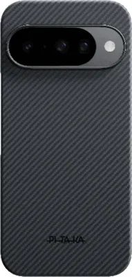 Produktbild von Aramid Handyhülle für Google Pixel 10, PITAKA Ultra-Slim Case mit MagSafe, Schwarz