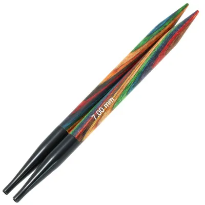 Produktbild von Lana Grossa - Nadelspitzen Vario Design-Holz multicolor lang 7,0mm