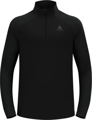 Produktbild von Odlo Essential Ceramiwarm Fleece Mit Halbem Reißverschluss Schwarz S Herren Schwarz S