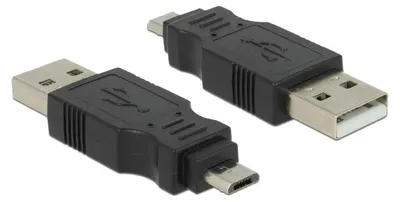 Produktbild von Delock - USB-Adapter - USB (M) zu Micro-USB Typ B (M)