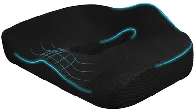 Productafbeelding van HOMCOM Orthopedisch zitkussen, ergonomisch zitkussen voor bureaustoel en auto