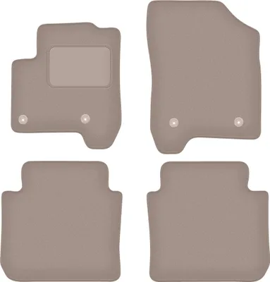 Produktbild von Velours-Autoteppiche für: Citroen C3 Picasso Minivan (2008-2017) Beige