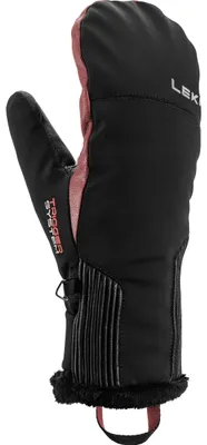Productafbeelding van LEKI dameshandschoenen Vallarta 3D, zwart-roze, maat 7.5