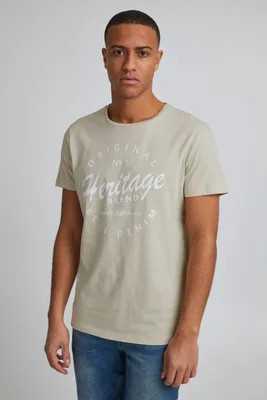 Immagine prodotto di BLEND BHAbraham - 20714403ME: T-shirt da uomo a maniche corte con stampa