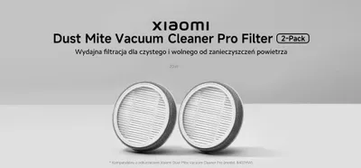 Zdjęcie produktu dla Xiaomi | Dust Mite Vacuum Cleaner Pro Filter | 2 pc(s)