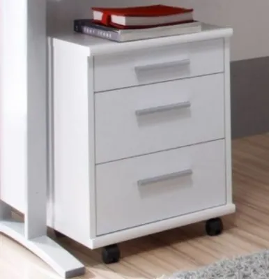 Produktbild von Rollcontainer OFFICE LINE für Winkelschreibtisch Schreibtisch Büro Weiss