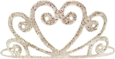 Produktbild von Glitzer-Tiara - Kopfschmuck für Kinder, gold