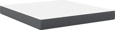Immagine prodotto di vidaXL Materasso da letto con materasso grigio 180 x 200 cm in tessuto