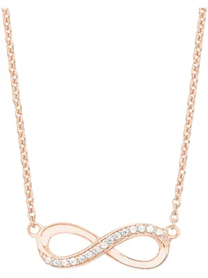 Produktbild von S.Oliver Silber Kette Infinity rosévergoldet 2032833