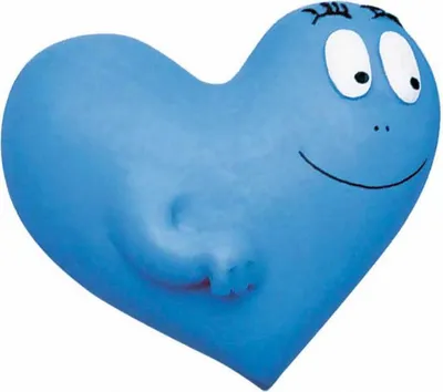 Produktbild von Barbapapa: Magnet Barbapapa Herz blau