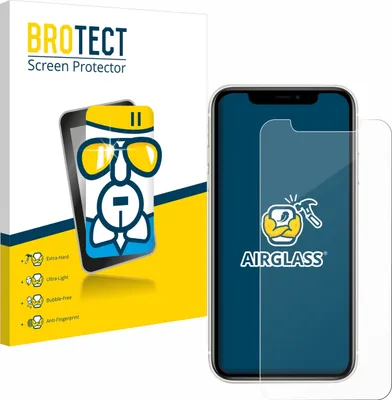 Produktbild von BROTECT Schutzglas für Apple iPhone 11 Schutzfolie Panzer Folie Glas Display Schutz klar