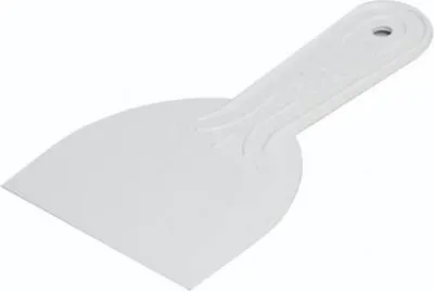 Obrázok produktu pre Hladká plastová špachtľa, 100 mm, biela