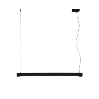 Produktbild von Arcchio LED-Pendellampe Cuna, 92 cm, schwarz, Metall