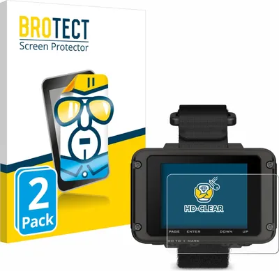 Produktbild von 2x Für Garmin Foretrex 801 Schutzfolie BROTECT Displayschutz Display Schutz Folie Klar Transparent
