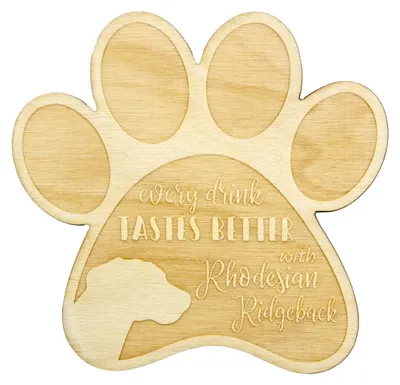 Productafbeelding van Art-Dog Onderzetter – Rhodesian Ridgeback