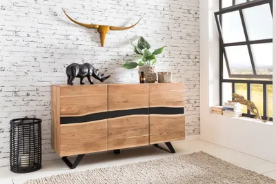 Immagine prodotto di Credenza SATARA 148 x 85 x 43 cm in legno massiccio di acacia naturale