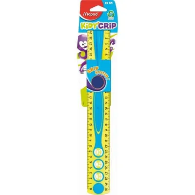 Obrázok produktu pre MAPED Pravítko Kidy Grip 30cm 1ks - mix variantov či farieb