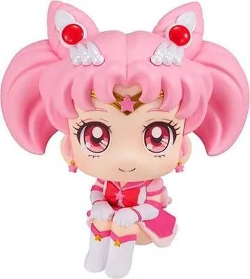 Produktbild von Megahouse Sailor Moon Cosmos The Movie Look Up PVC Statue Eternal Sailor Chibi Moon 11 cm
