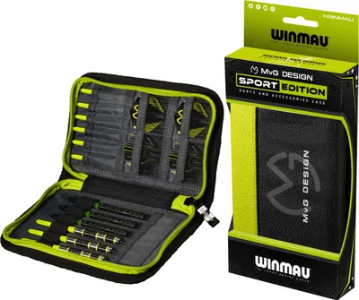 Produktbild von Winmau Dart Wallet Michael van Gerwen Sport Edition schwarz - Dartcase