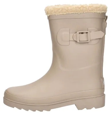 Productafbeelding van KEQ Rainboots Fur Kinderlaarzen - beige - Maat 27/28