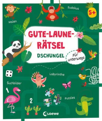 Obrázok produktu pre Gute-Laune-Rätsel für unterwegs - Dschungel