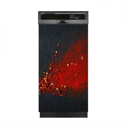 Produktbild von Magnete Dekorative 45x80 cm Küche Magnetmatte Spülmaschine - Gewürze Gemüse
