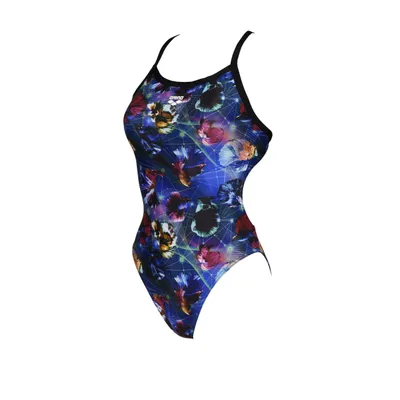 Image de Arena Maillot de bain femme Challenge Back Allover, taille:38