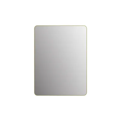 Obrázok produktu pre Dekoratívne zrkadlo Talos Picasso Design zrkadlo zlaté 60x80 cm - s vysokokvalitným hliníkovým rámom pre nad?asovú atmosféru - Ideálne zrkadlo do kúpe?ne a na stenu