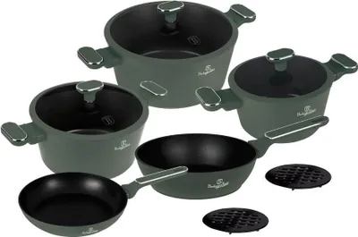 Produktbild von Berlinger Haus BH8207 Mattgrnes Kochgeschirr-Set