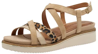 Productafbeelding van Tamaris sandalen. Sandalen van leer