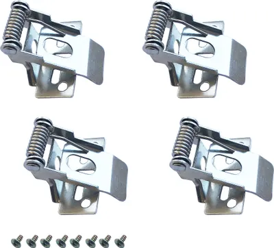 Produktbild von KOLORENO Federklemmen Montage-Set LED Panel, Befestigungsclips, 4x5x2cm, Metall