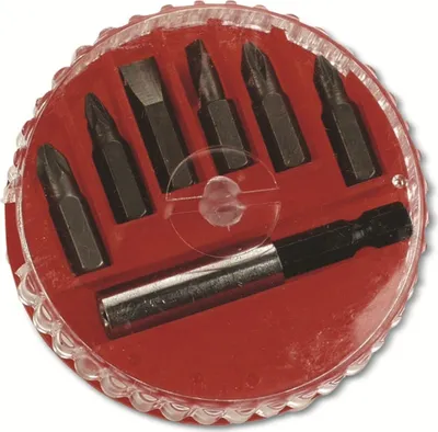 Produktbild von BRÜDER MANNESMANN Bit-Box, 7-teilig