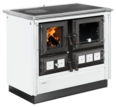 Produktbild von Justus | Küchenofen | Rustico-90 2.0 | 7 kW | Weiß, rechts