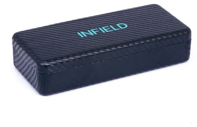 Produktbild von INFIELD Brillenetui für Bügelbrillen Hartbox 9913 schwarz