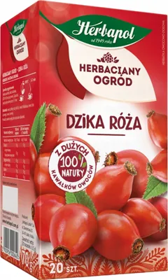 Zdjęcie produktu dla Herbaciany Ogród herbatka owocowa dzika róża 20tb/70g