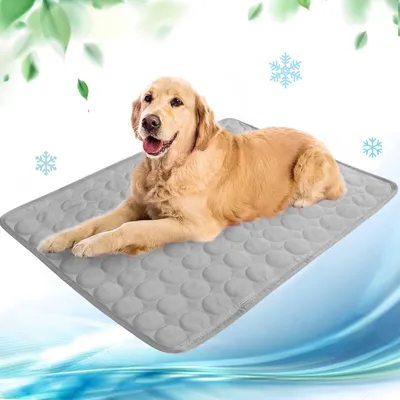 Produktbild von Solidchoice – Kühlmatte für Hunde – Selbstkühlende und wasserdichte Kühlmatte für Zuhause und Auto