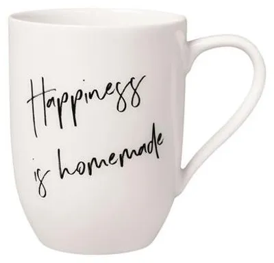 Zdjęcie produktu dla Villeroy&Boch - Kubek Statement 290ml „Happiness is homemade”