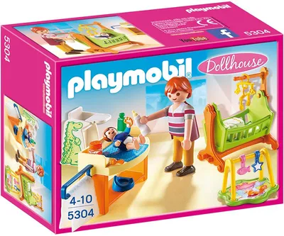 Produktbild von PLAYMOBIL® 5304 Babyzimmer mit Wiege