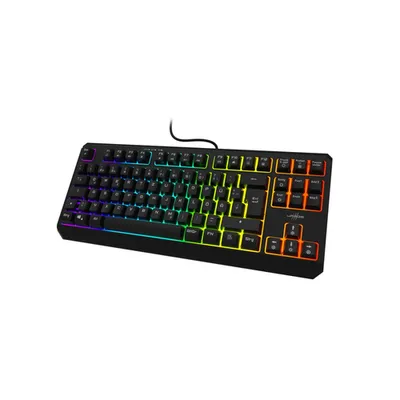 Produktbild von Hama Exodus 220 TKL Tastatur USB QWERTZ Deutsch Schwarz