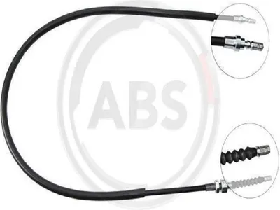 Produktbild von A.B.S. Handbremsseil Seilzug Feststellbremse für CITROËN XM (Y4) Vorne Rechts K10288