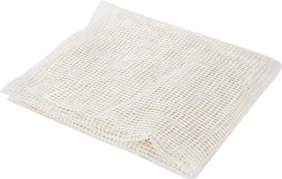 Obrázok produktu pre BELIANI Protišmyková podložka pod koberec biela PVC 150 x 190 cm obdĺžniková sieťovina