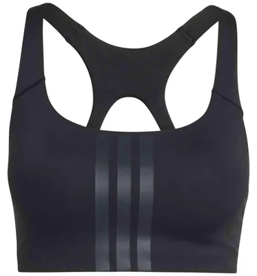 Imagen del producto de Top Adidas Optime para entrenamiento, con tres rayas, para mujer