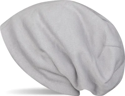 Produktbild von styleBREAKER warme Feinstrick Beanie Mütze mit sehr weichem Fleece Innenfutter, Longbeanie unifarben, Uni 04024092
