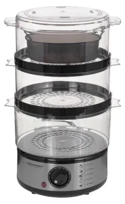 Obrázek produktu pro Esperanza EKG009 Parní hrnec 3 nerezové koše 400 W 7,5L