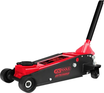 Obrázek produktu pro výkon Hydraulický ocelový zvedák, 3000 kg, výška zdvihu: 120-456 mm