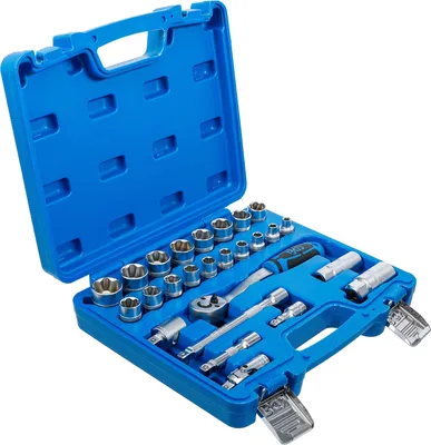 Obrázok produktu pre BGS Sada nástrčných kľúčov na hriadeľ 10 mm (3/8") 26 ks - 2227