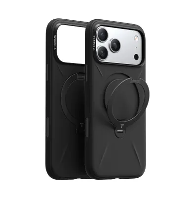 Obrázok produktu pre Torras - QPRO Silicone Series ochranný obal na iPhone 17 Pro Max – čierny