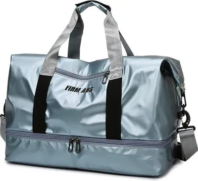 Produktbild von Famanu Reisetasche mit Schuhfach - wasserdicht, blau