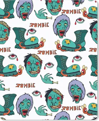 Produktbild von MuchoWow® Mauspad Mousepad Teenager - Zombie - Schuhe 30x40 cm - Mousepads - Maus Mat - Pad - Mausunterlage - Mausmatten