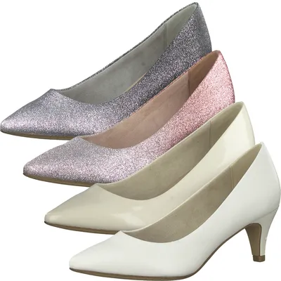 Produktbild von Tamaris Damen Pumps Trichterabsatz 1-22495-26, Größe:39 EU, Farbe:Beige